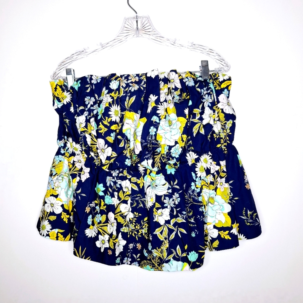NWT A+ Anthropology plus"The Floral Bandeau Bohemian"Plus-size Bandeau top.